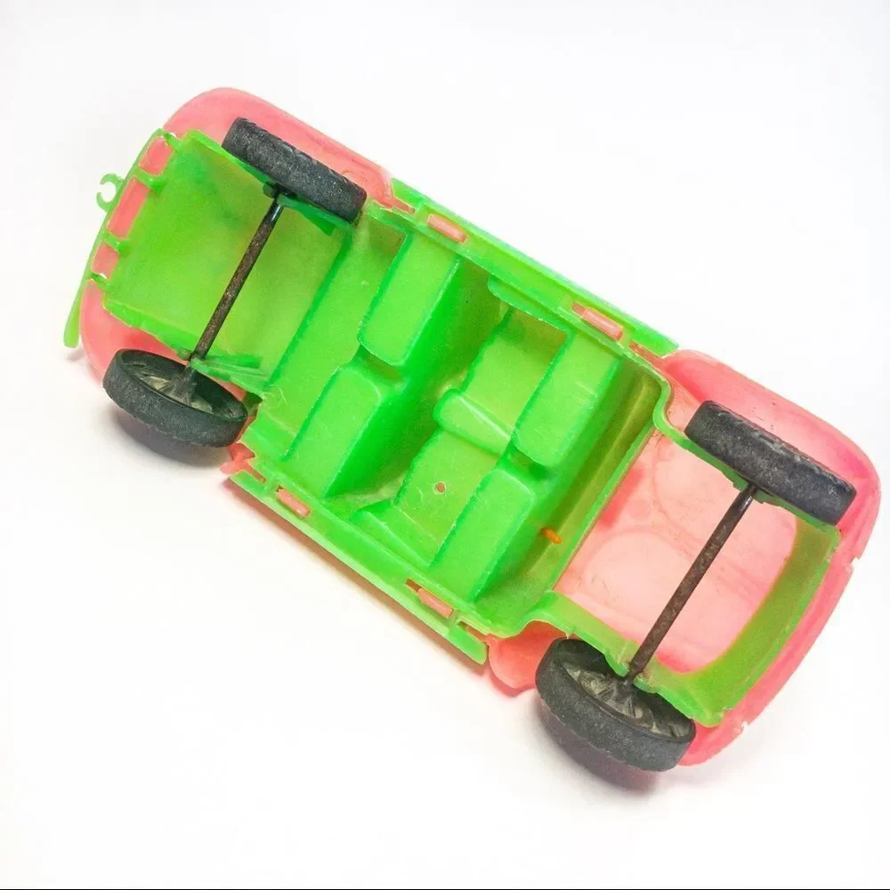 Vintage VW Toy Bundle Plastic Cars & Book